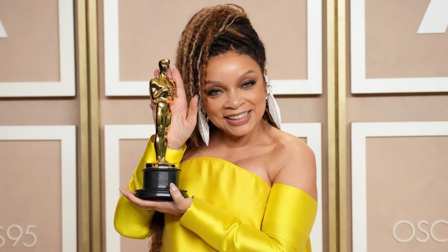ja HOLLYWOOD, CALIFORNIA - MARCH 12: Ruth E. Carter, winner of the Best Costume Design award for