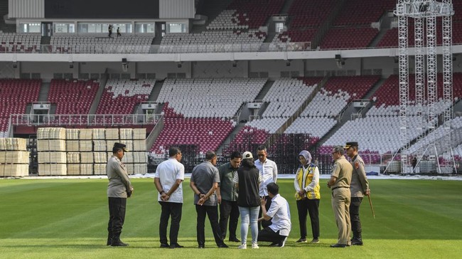 Berikut hasil pantauan Erick Thohir ke enam stadion Piala Dunia U-20 sejak akhir pekan hingga Senin (13/3).