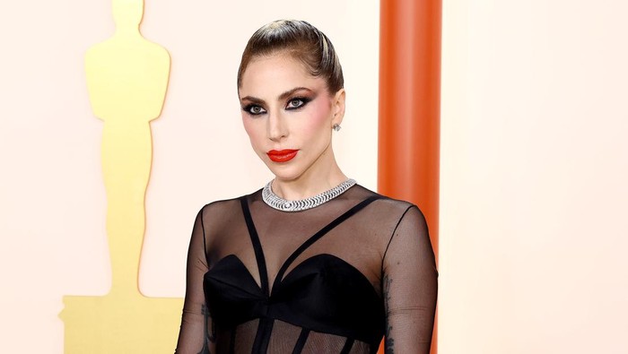 HOLLYWOOD, CALIFORNIA - MARCH 12: Lady Gaga attends the 95th Annual Academy Awards on March 12, 2023 in Hollywood, California. (Photo by Arturo Holmes/Getty Images )