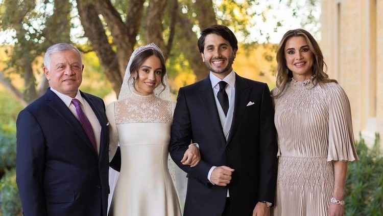 Pernikahan Putri Iman dari Yordania dan Jameel Alexander Thermiotis