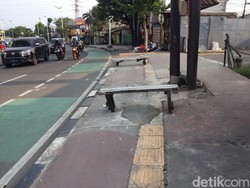 #SaveSiJalurKuning, Bina Marga Segera Perbaiki Guiding Block Dewi Sartika