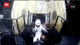 VIDEO: Misi Luar Angkasa Selesai, Kapsul Space X Mendarat Di Pantai