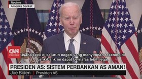 VIDEO: Joe Biden: Sistem Perbankan AS Aman!