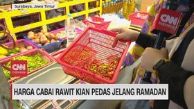 VIDEO: Harga Cabai Rawit Kian Pedas Jelang Ramadan