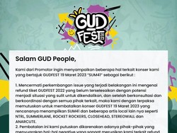 GUDFEST Batal Lagi! Promotor Khawatir Pengerahan Massa Imbas Refund Tiket