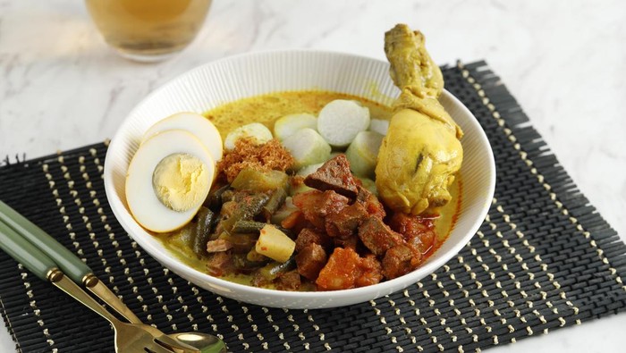 Ilustrasi Lontong Sayur