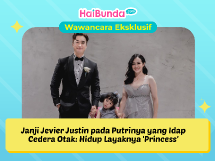 Janji Jevier Justin pada Putrinya yang Idap Cedera Otak: Hidup Layaknya 'Princess'