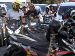 Rental Motor Ilegal Milik Turis Asing di Bali Kucing-kucingan dengan Petugas