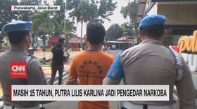 VIDEO: Masih 15 Tahun, Putra Lilis Karlina Jadi Pengedar Narkoba