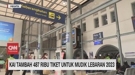 VIDEO: KAI Tambah 487 Ribu Tiket Untuk Mudik Lebaran 2023