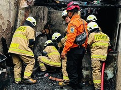 Rumah di Jaksel Terbakar, 1 Orang Tewas dan 1 Patah Kaki