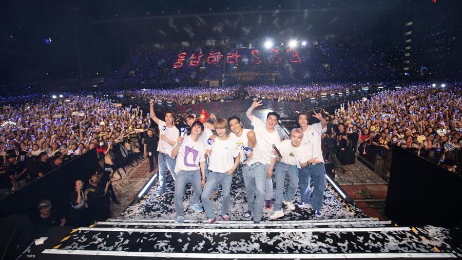 Super Junior rampungkan Super Show 9 di Vietnam Super Junior rampungkan Super Show 9 di Vietnam