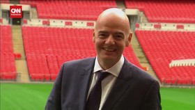 VIDEO: Tak Ada Lawan, Gianni Infantino Jadi Presiden FIFA 3 Periode