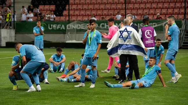 Demo anti-Israel terjadi di Argentina jelang digelarnya Piala Dunia U-20 2023, 20 Mei-11 Juni mendatang.