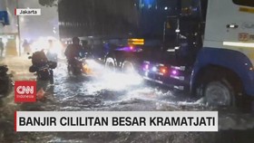 VIDEO: Banjir Cililitan Besar Kramat Jati