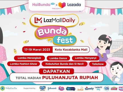 LazMall Daily Bunda Fest 2023 Dimulai Hari Ini, Jangan Lewatkan Keseruannya