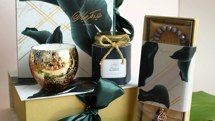 Contoh hampers yang dapat dijual saat lebaran.