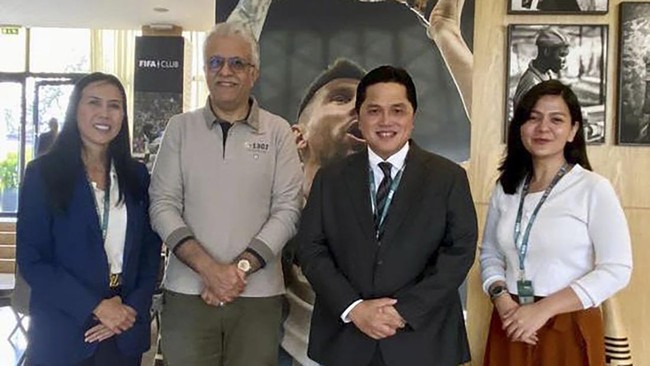 Ketua Umum PSSI Erick Thohir berjanji kepada Presiden AFC Salman bin Ibrahim Al Khalifa untuk mereformasi total federasi sepak bola Indonesia.