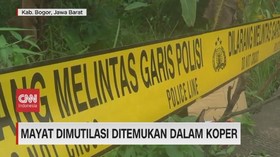 VIDEO: Mayat Dimutilasi Ditemukan Dalam Koper