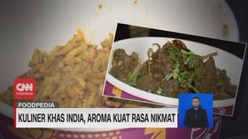 VIDEO: Kuliner Khas India, Aroma Kuat Rasa Nikmat