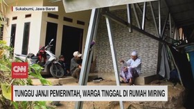 VIDEO: Tunggu Janji Pemerintah, Warga Tinggal di Rumah Miring