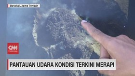 VIDEO: Pantauan Udara Kondisi Terkini Merapi