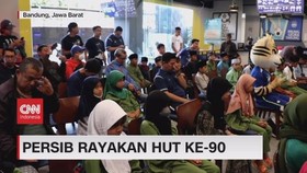 VIDEO: Persib Rayakan HUT Ke-90