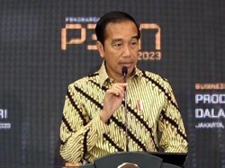 Jokowi Pamer Ekspor Seragam Militer: Eh Malah Kita Beli dari Luar!