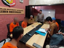 4 Siswa Trenggalek Ujian di Kantor Polisi gegara Serang Rombongan GP Ansor