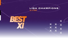 INFOGRAFIS: Best 11 Liga Champions, Haaland dan Osimhen di Depan