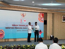 Serah-Terima Jabatan, Muhadjir Effendy Resmi Jadi Plt Menpora