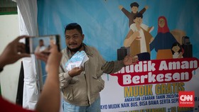 FOTO: Ramai-ramai Daftar Mudik Gratis Kemenhub 2023