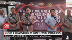 VIDEO: Wakapolri: Anggota Polri & Keluarga Tak Boleh Bergaya Hedon