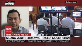 VIDEO: Sidang Vonis Terdakwa Tragedi Kanjuruhan