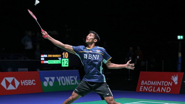 Tunggal putra Indonesia Chico Aura Dwi Wardoyo menang atas pebulutangkis Kazakhstan, Dmitriy Panarin pada babak 32 besar Badminton Asia Championships 2023.