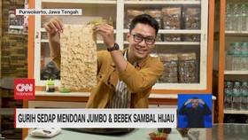 VIDEO: Gurih Sedap Mendoan Jumbo & Bebek Sambal Hijau
