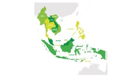 Letak Geografis ASEAN, Negara-Negara Asia Tenggara