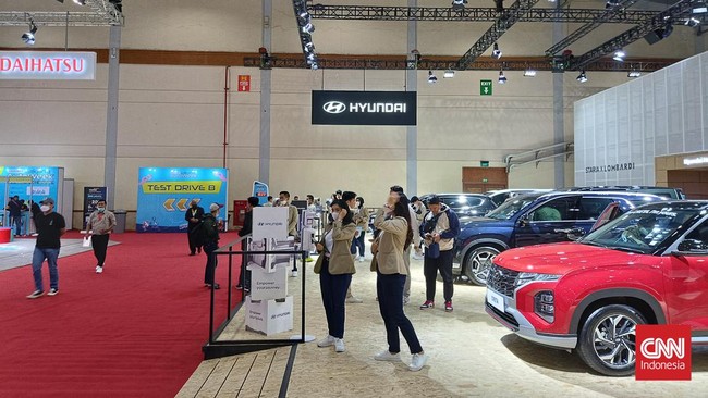 Gaikindo mengakui pameran otomotif Gaikindo Jakarta Auto Week (GJAW) 2023 masih belum optimal