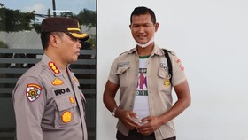 Polisi Olah TKP Perampokan Bank di Lampung, Pelaku Diduga Satu Orang