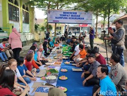 Tradisi Munggahan Sambut Ramadan di Kampung Kerukunan Ciamis