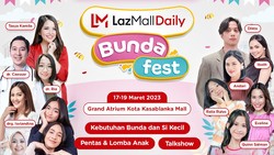Yuk ke LazzMall Daily Bunda Fest 2023, Ada Dikta & Banyak Lomba!