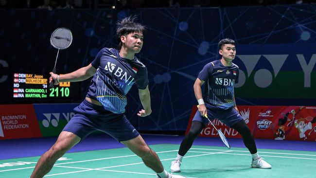 Link Live Streaming Singapore Open: Aksi Leo/Daniel dan Ginting