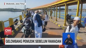 VIDEO: Gelombang Pemudik Sebelum Ramadan