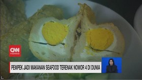 VIDEO: Pempek Jadi Makanan Seafood Terenak Nomor 4 Di Dunia