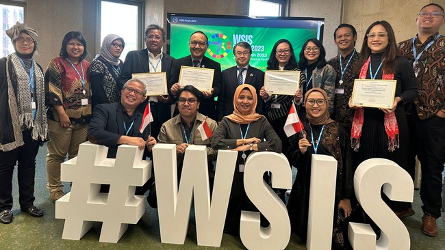 Jakarta Smart City (JSC) meraih penghargaan internasional setelah aplikasi JSC menyabet Champion Project di ajang WSIS Prizes 2023.