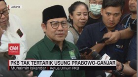 VIDEO: PKB Tak Tertarik Usung Prabowo-Ganjar