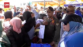 VIDEO: Kekacauan Warnai Pasar Sembako Murah Pemkot Gorontalo