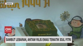 VIDEO: Sambut Lebaran, Antam Rilis Emas Tematik Idul Fitri