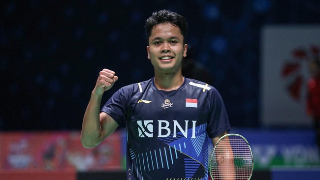 Anthony Ginting mengakui bahwa ia sangat gembira bisa lolos ke final Badminton Asia Championships (BAC) 2023.