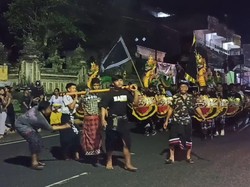 Bukan Ogoh-ogoh, Desa Adat Kediri Sambut Nyepi dengan Tektekan